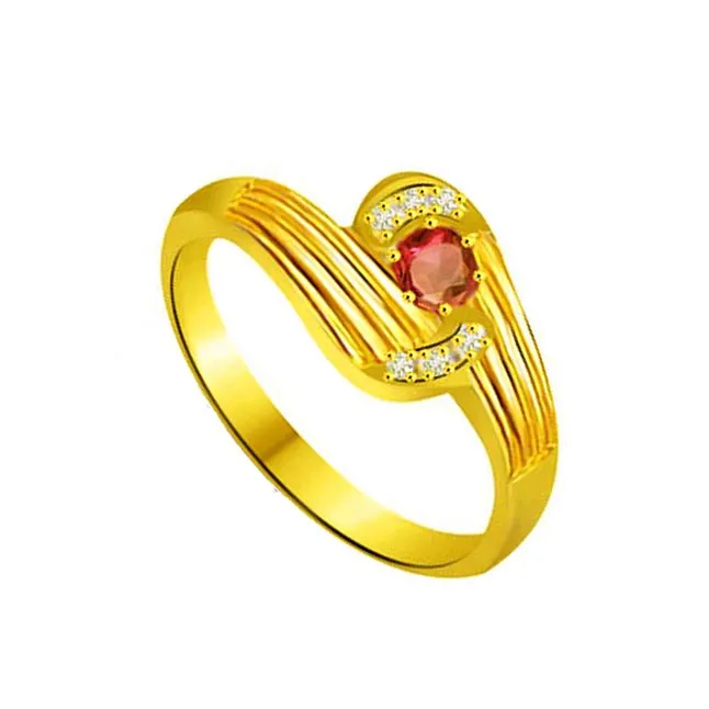 Enamoring You Diamond & Ruby Ring (SDR1032)