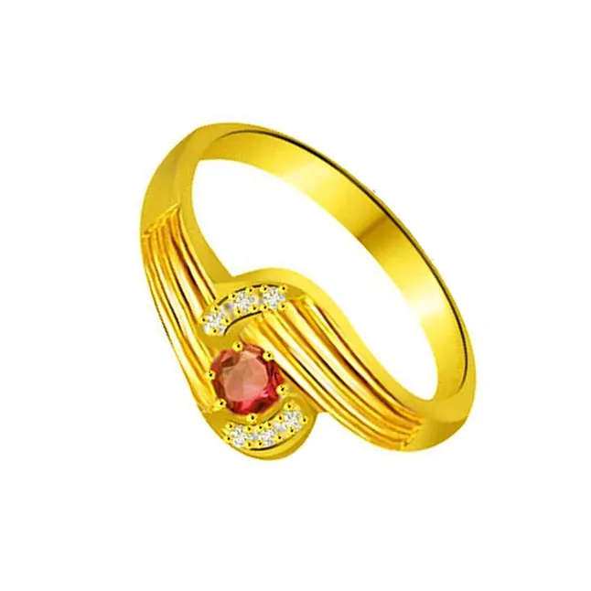 Enamoring You Diamond & Ruby Ring (SDR1032)