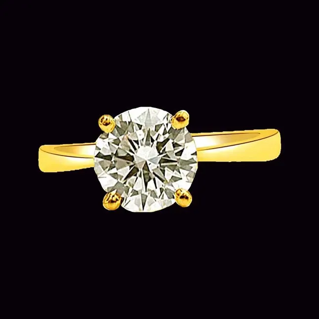 Dreamy Desire 0.25cts H/VS Clarity Diamond Solitaire Ring (SDR106)