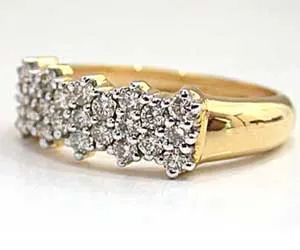 She Is Radiance Real Diamond Ring in 18kt Yellow Gold (SDR111)