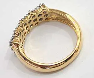 She Is Radiance Real Diamond Ring in 18kt Yellow Gold (SDR111)