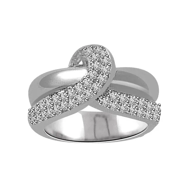 0.30cts Real Diamond white Gold Ring (SDR1149)