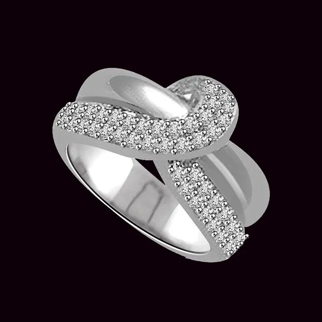 0.30cts Real Diamond white Gold Ring (SDR1149)