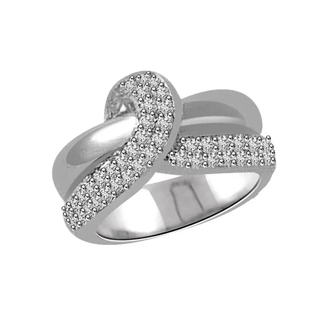 0.30cts Real Diamond white Gold Ring (SDR1149)