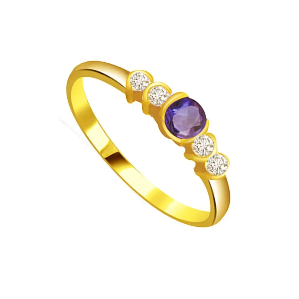 Diamond & Sapphire rings SDR1183