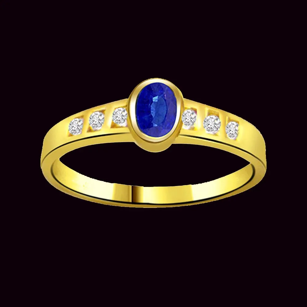 Diamond & Sapphire rings SDR1185