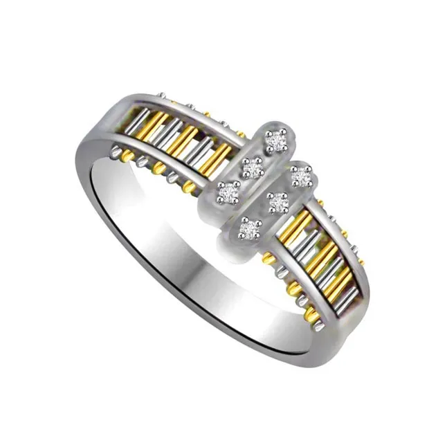 0.18ct Classic Diamond White Gold rings