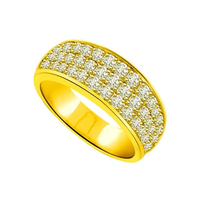 0.60cts Real Diamond 18kt Yellow Gold Ring (SDR1196)