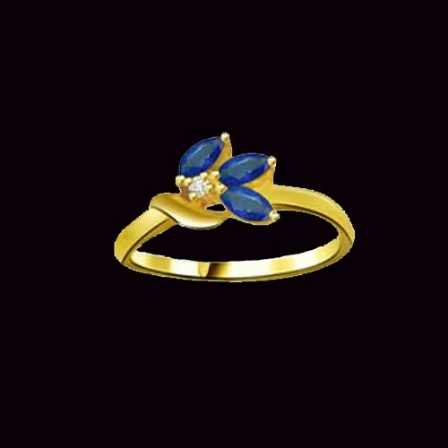 Diamond & Sapphire rings SDR1198