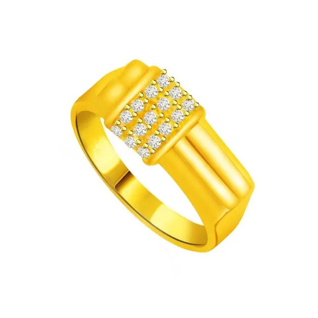 0.30cts Real Diamond Gold Ring (SDR1199)