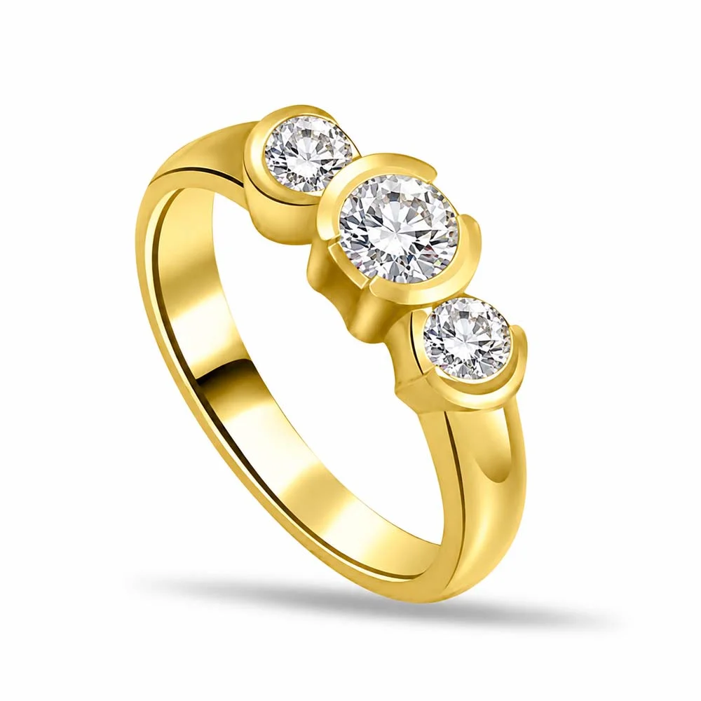 0.60cts Real Diamond Gold Ring (SDR1202)