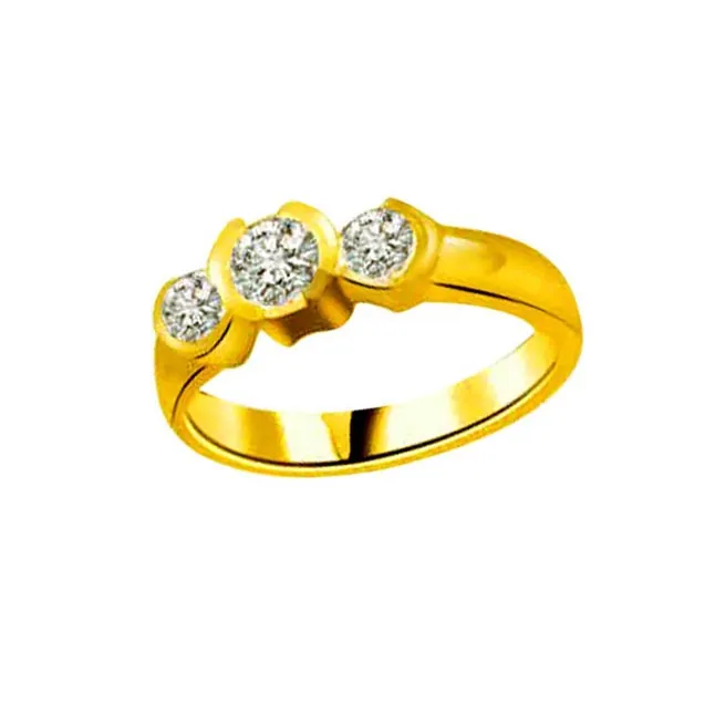 0.60ct Diamond Gold rings SDR1202 -3 Diamond rings