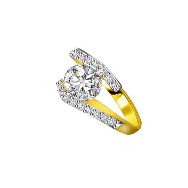 0.56cts Real Diamond Gold Ring (SDR1203)