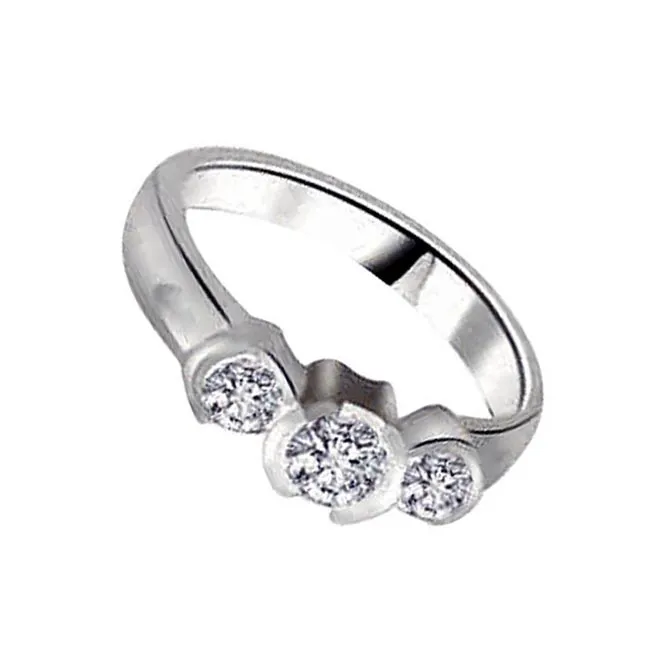 0.60cts Real Diamond White Gold Ring (SDR1204)