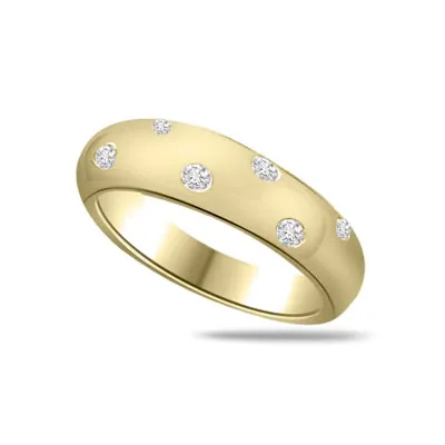 0.12cts Real Diamond 18kt Gold Ring (SDR1214)