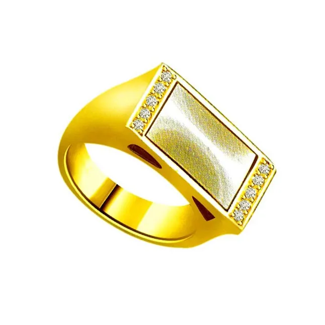 0.15 cts Classic Real Diamond 18kt Gold Ring (SDR1223)