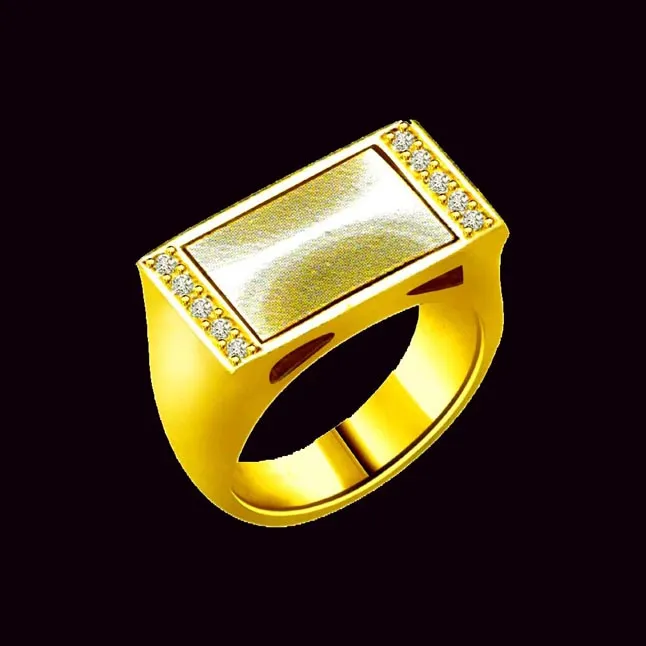 0.15 cts Classic Real Diamond 18kt Gold Ring (SDR1223)