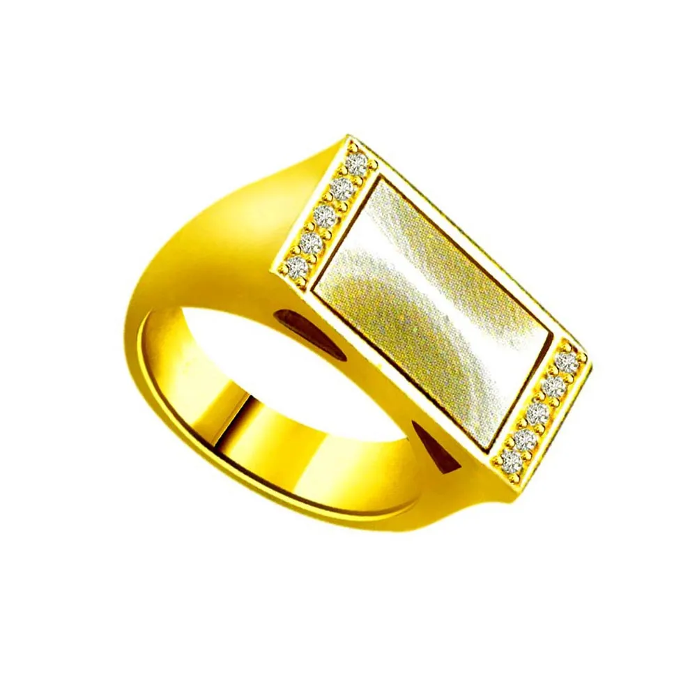 0.15 cts Classic Diamond 18kt Gold rings