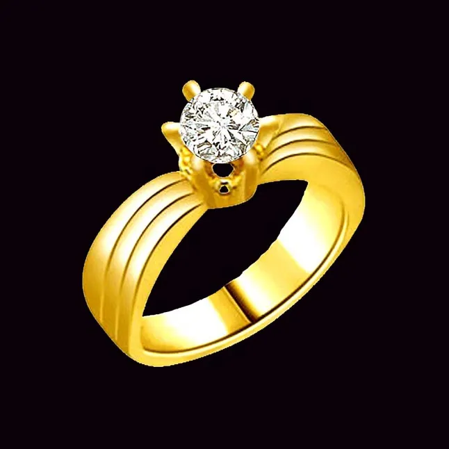 0.20cts Real Diamond Solitaire 18kt Ring (SDR1228)