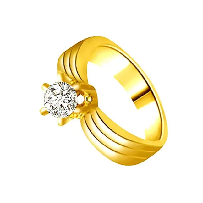 0.20cts Real Diamond Solitaire 18kt Ring (SDR1228)
