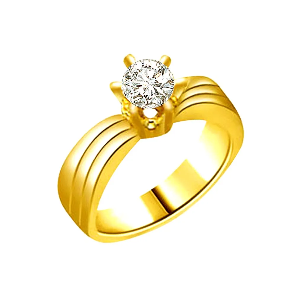 0.20ct Diamond Solitaire 18kt rings SDR1228 -18k Engagement rings