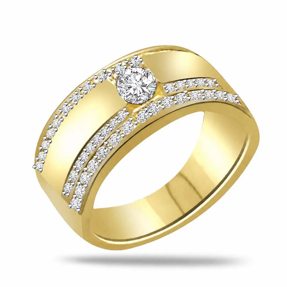 0.30cts Real Diamond 18kt Yellow Gold Ring (SDR1229)