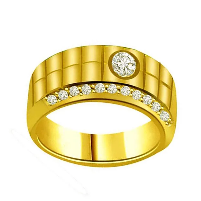 0.40cts Diamond 18kt Yellow Gold Ring (SDR1230)