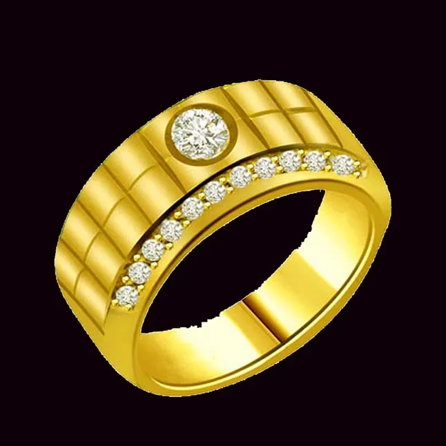 0.40cts Diamond 18kt Yellow Gold Ring (SDR1230)