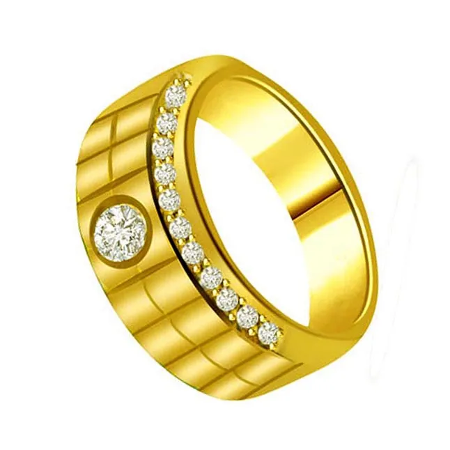 0.40cts Diamond 18kt Yellow Gold Ring (SDR1230)