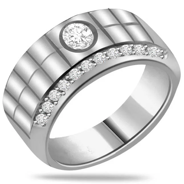 0.36ct Diamond 14kt White Gold Ring SDR1233