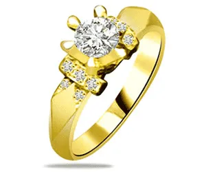 0.35TCW VS Real Diamond Engagement Ring (SDR1372)