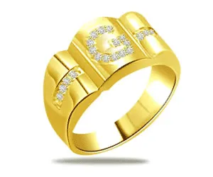 0.22cts Classy Yellow Gold Band with Fine Diamonds (SDR1378)