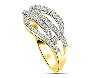 0.25 cts Designer Real Diamond Ring (SDR1399)