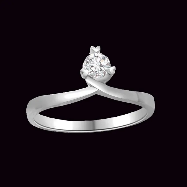 Princess Crown - Real Diamond Ring (SDR140)