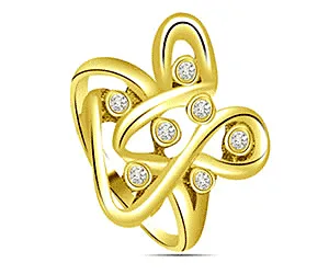 0.21cts Real Diamond Designer Ring (SDR1444)