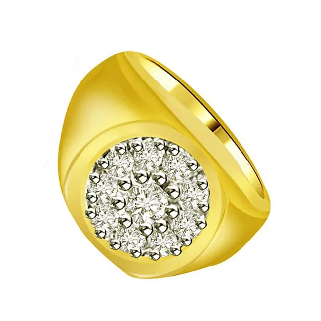 0.23 cts Diamond Designer rings