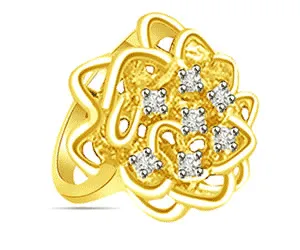 0.21cts Real Diamond Designer Ring (SDR1458)