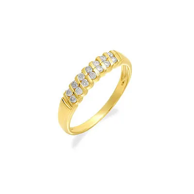 Simple. Strong. Sensible -Yellow Gold Eternity rings