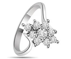 0.37cts White Gold Real Diamond Ring (SDR1492)