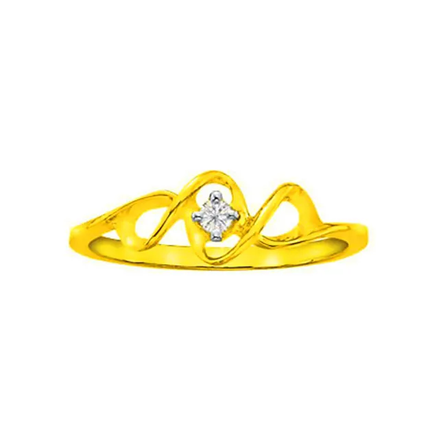 Tango Twins Real Diamond Style Diva Ring (SDR151)