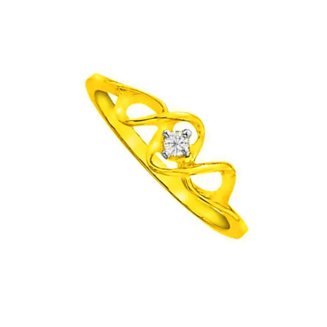 Tango Twins Real Diamond Style Diva Ring (SDR151)