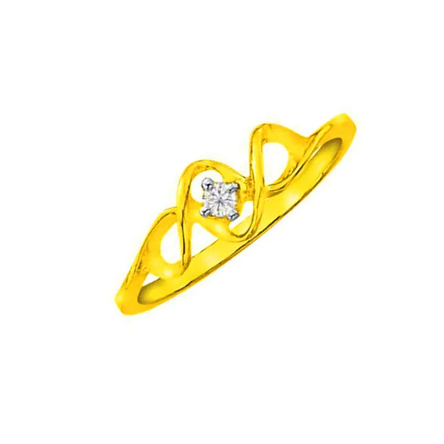 Tango Twins Real Diamond Style Diva Ring (SDR151)