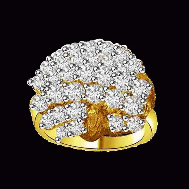 0.66cts Designer Real Diamond Ring (SDR1522)