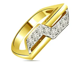 0.07cts Designer Real Diamond Ring (SDR1524)