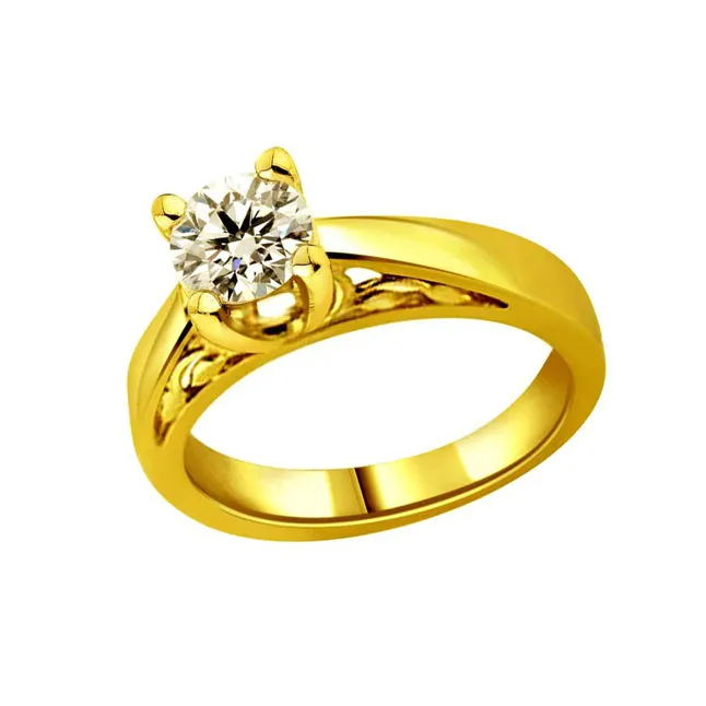 She Loves Me. She Loves Me Not - Real Diamond Ring (SDR154)