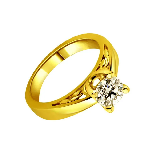 She Loves Me. She Loves Me Not - Real Diamond Ring (SDR154)