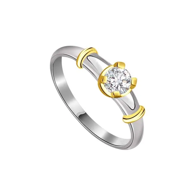 0.10cts Real Diamond Solitaire 18kt Engagement Ring (SDR1638)