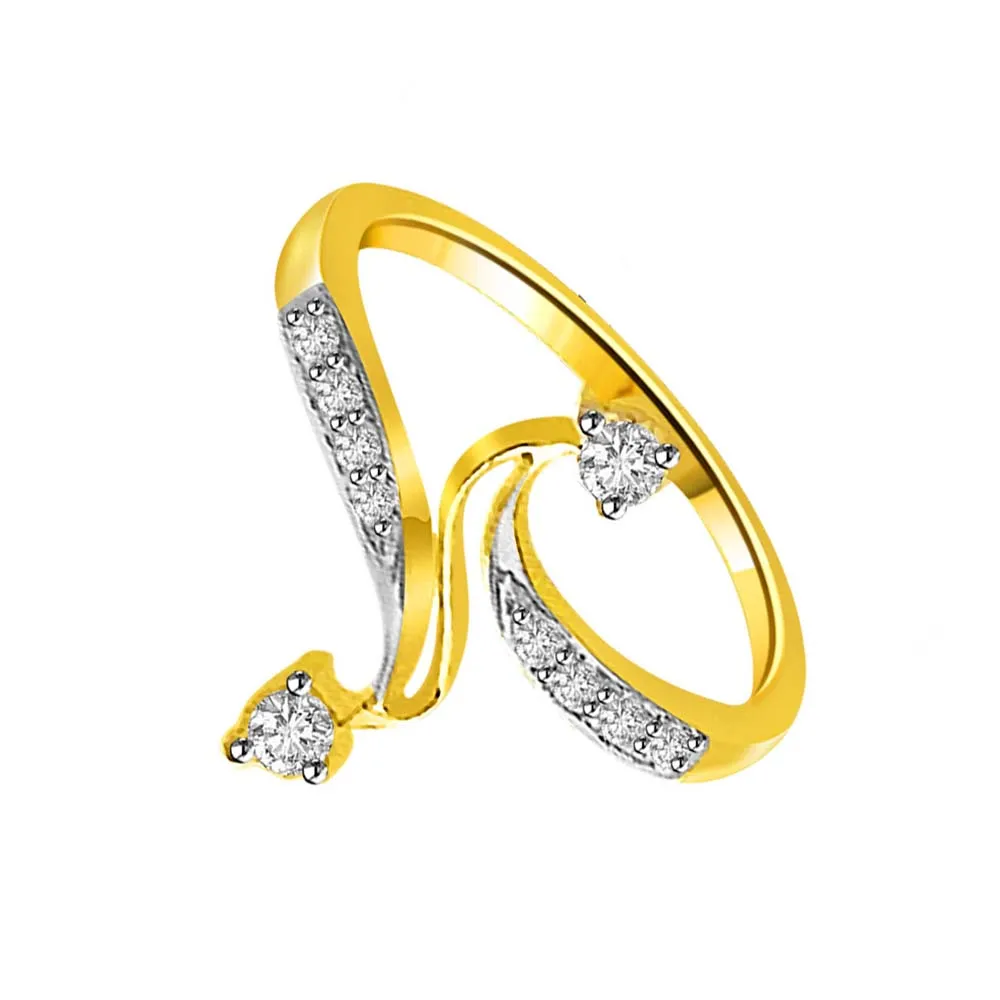 0.15 cts Diamond Designer 18KT rings