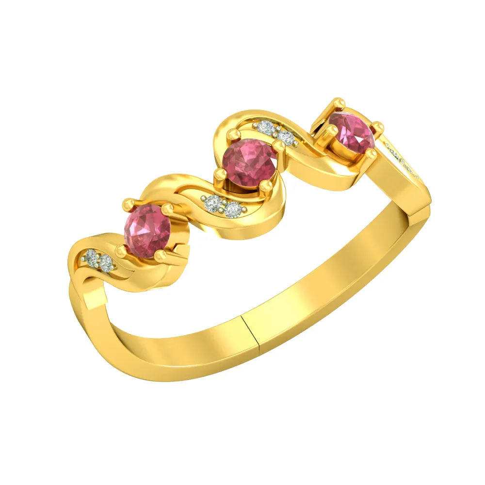 Real Diamond & Ruby Ring (SDR1681)