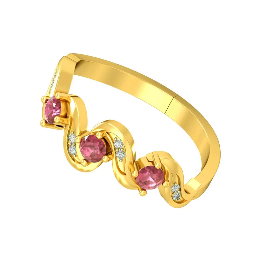 Real Diamond & Ruby Ring (SDR1681)